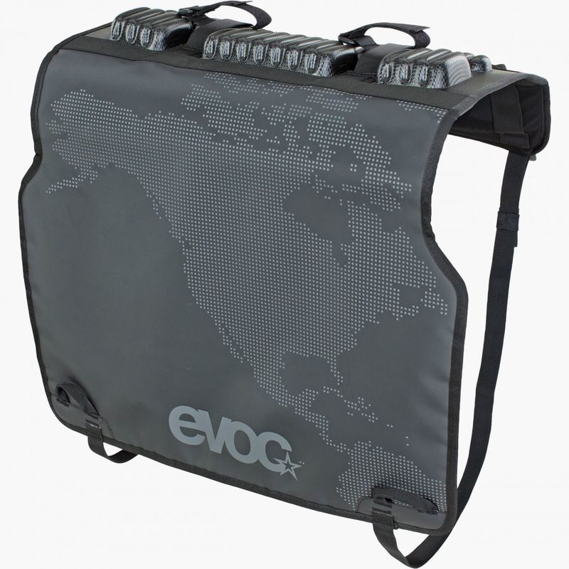 EVOC, Tailgate Pad Duo, fits all trucks, for 2 bikes, black