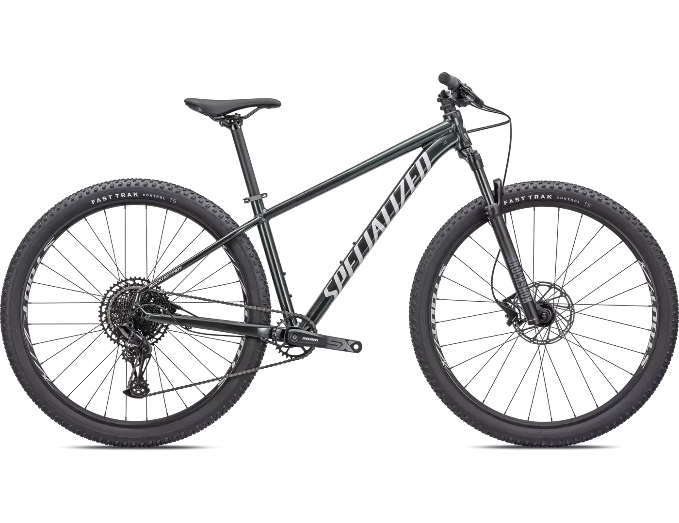 ROCKHOPPER EXPERT 29 - Oak Green Metallic/Metallic White Silver Small