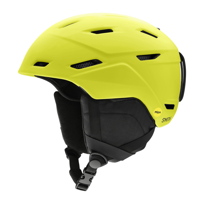 Mission mips helmet - Matte Neon Yellow - Small 51-55 cm