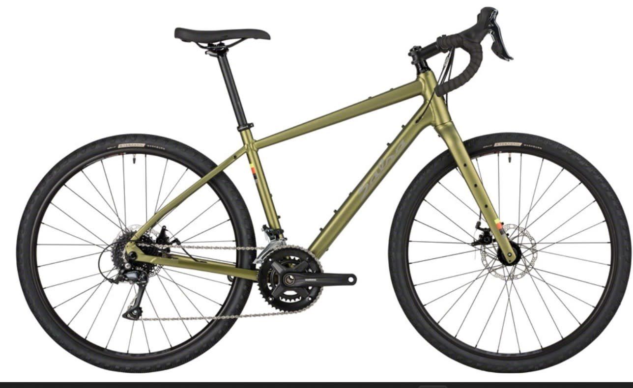 Journeyer Sora 650 Bike - 650b Aluminum Green 51cm