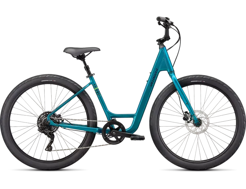 RENTAL ROLL 3.0 LOW ENTRY - Teal Tint/Hyper Green/Black Reflective MEDIUM w/FENDERS