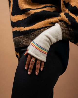 Fingerless Cashmere Gloves
