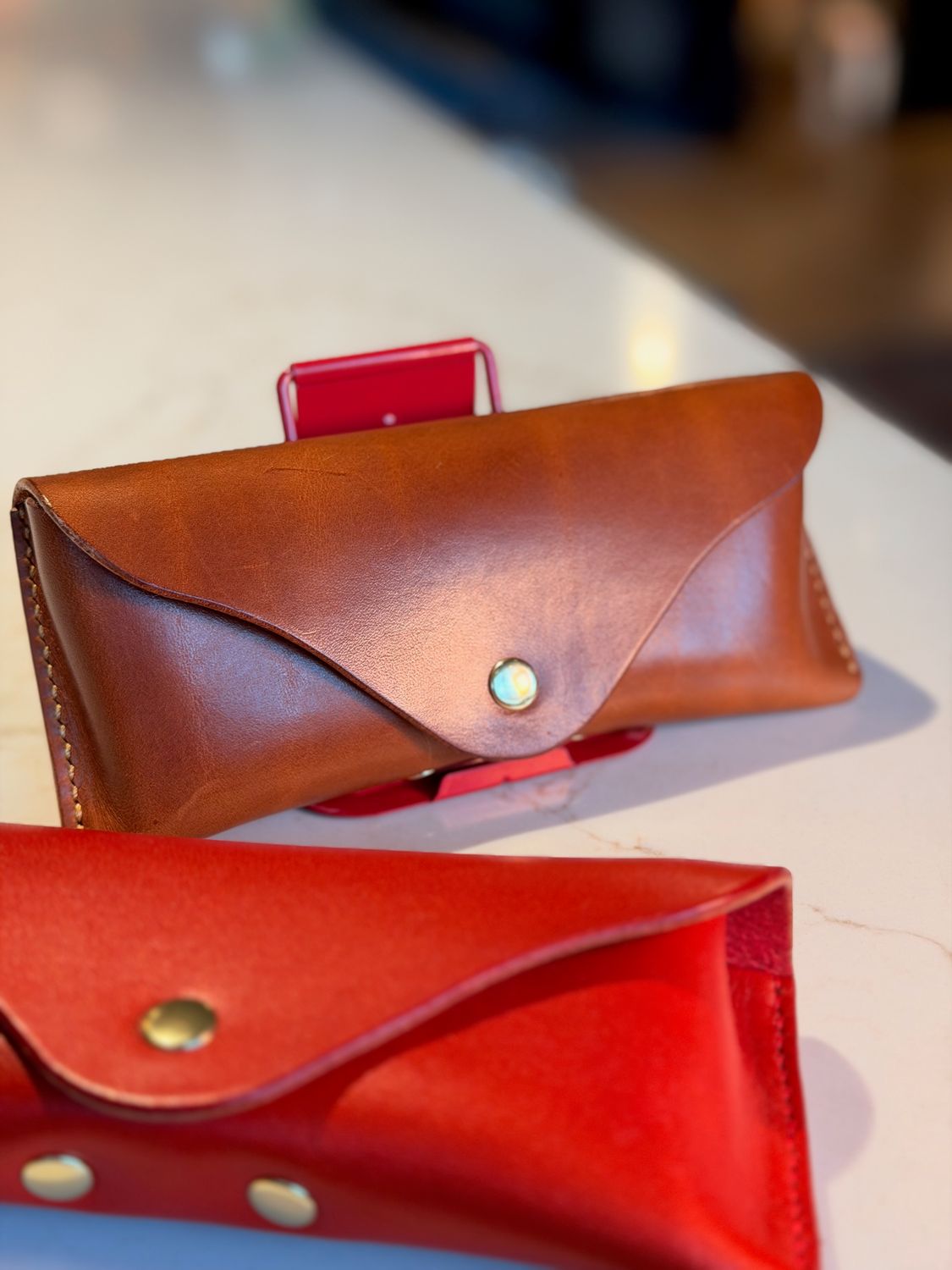 Needle &amp; Knife Eyeglass Case