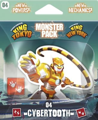 King of Tokyo/New York: Monster Pack #4: Cybertooth