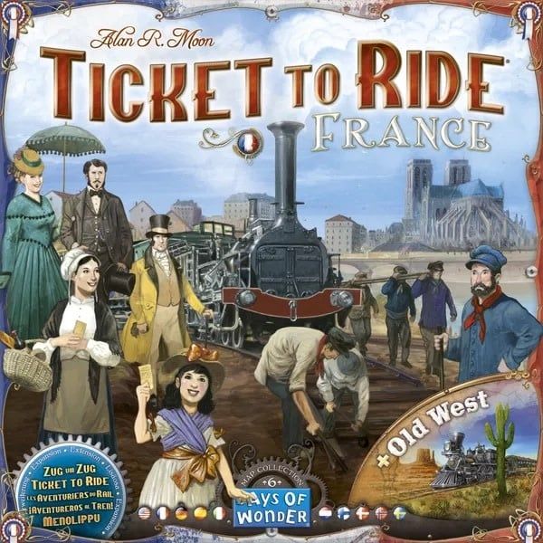 Ticket to Ride Map Collection: Volume 6 - France &amp; Old West