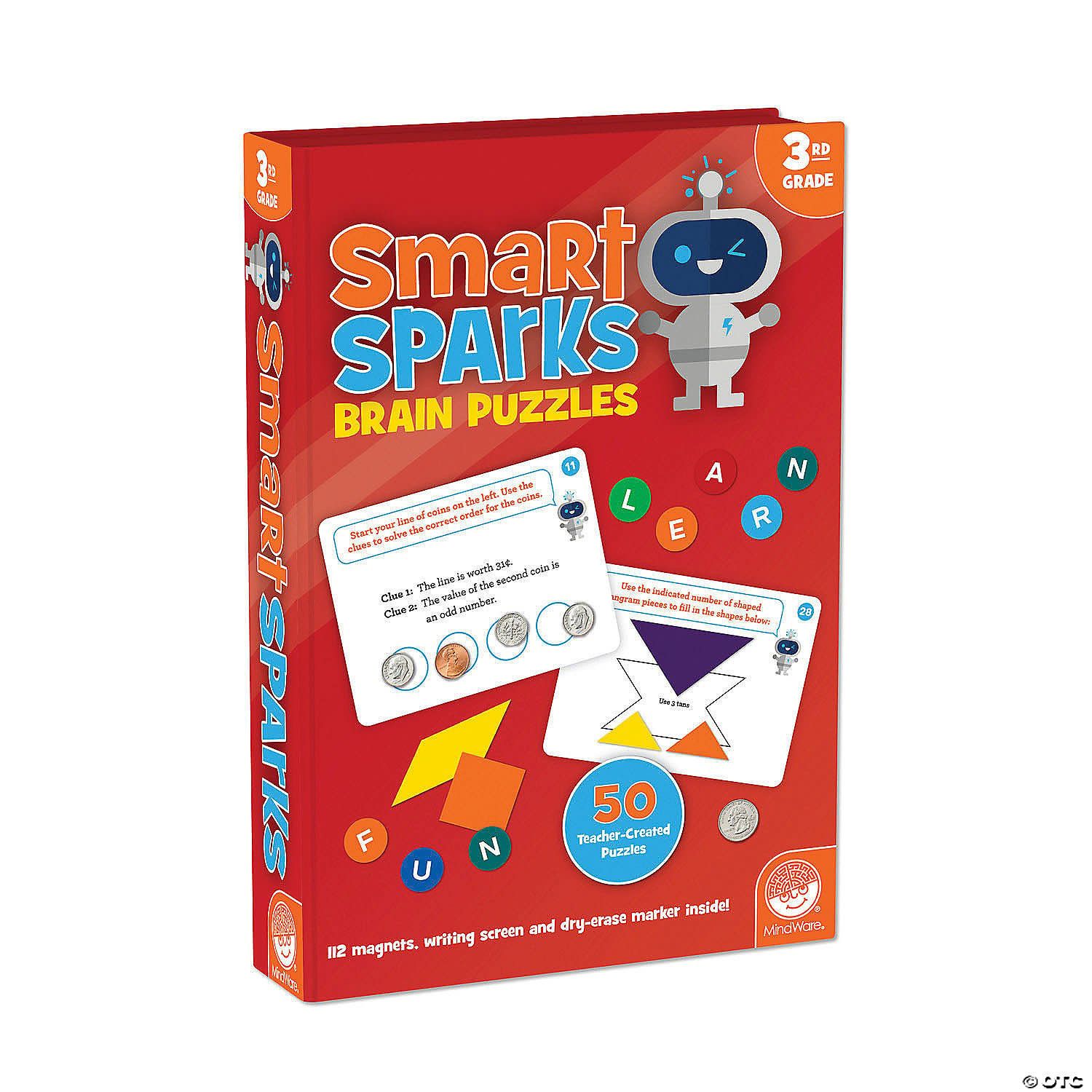 Smart Sparks: Brain Puzzles Grade 3
