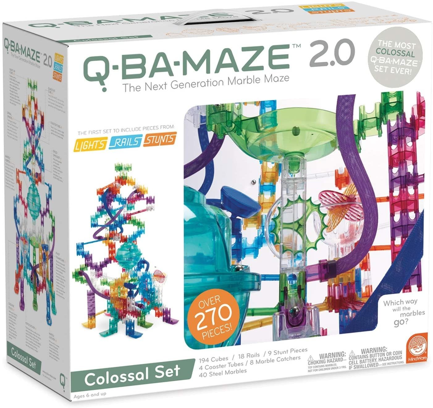 Q-BA-MAZE: Colossal Stunt Set
