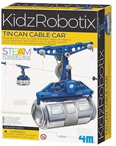 KidzRobotix: Tin Can Cable Car