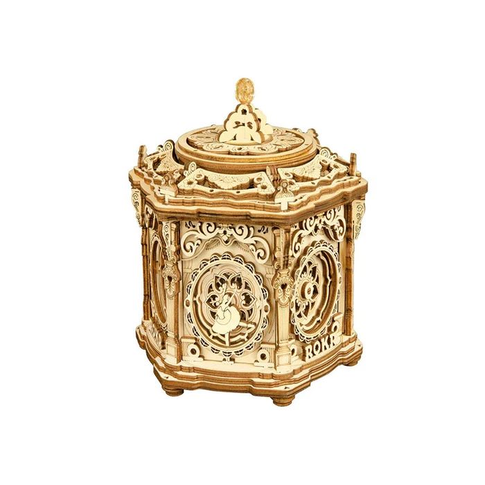 Mechanical Music Box Secret Garden Construction Kit