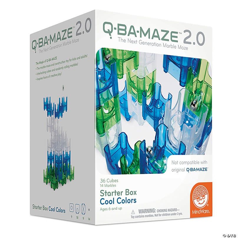 Q-BA-MAZE: Starter Box Cool Colors Set