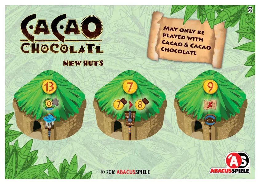 Cacao: Chocolatl - New Huts