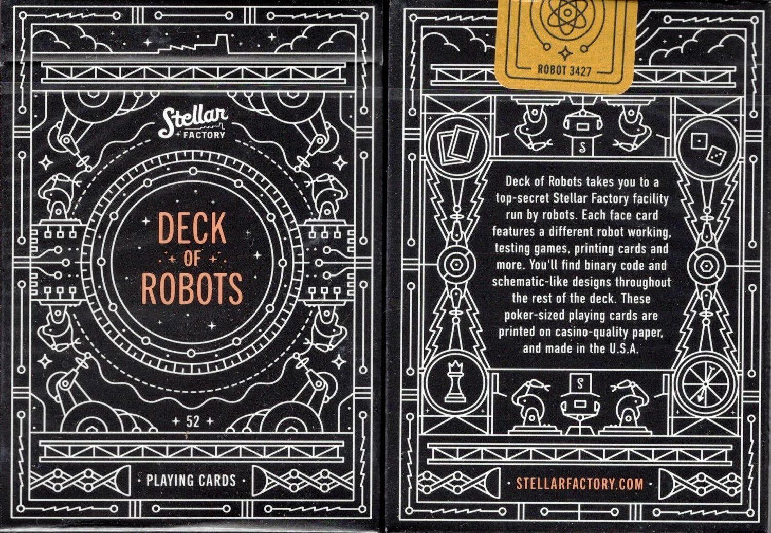 Deck of Robots Playing Cards
