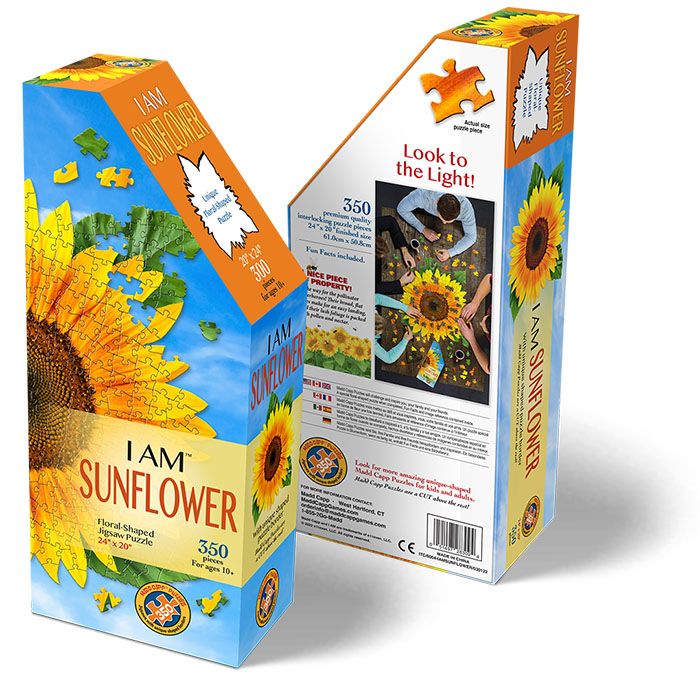 I AM SUNFLOWER 350 piece jigsaw puzzle