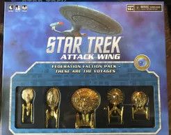 Star Trek: Attack Wing - Federation Faction Pack - These are the Voyages