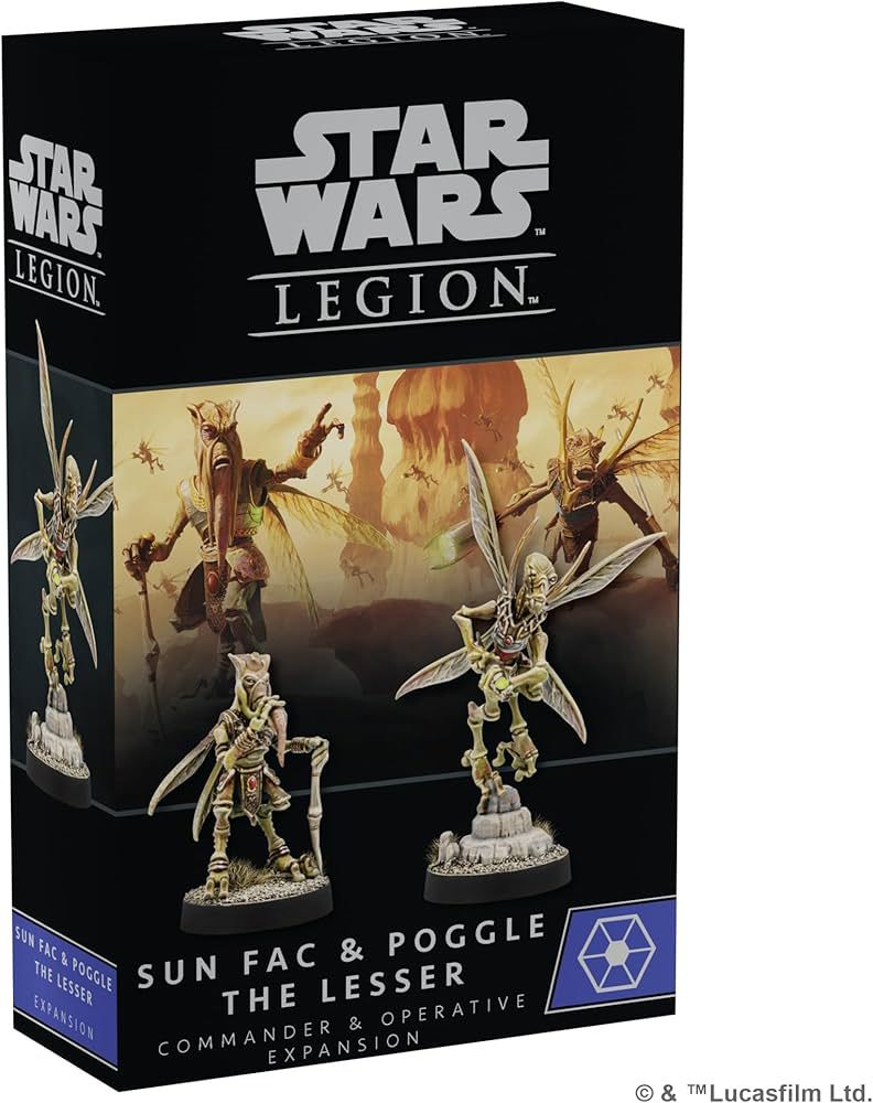 Star Wars: Legion - Sun Fac and Poggle the Lesser (Operative and Commander)