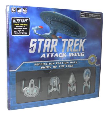 Star Trek: Attack Wing - Federation Faction Pack - Ships of the Line