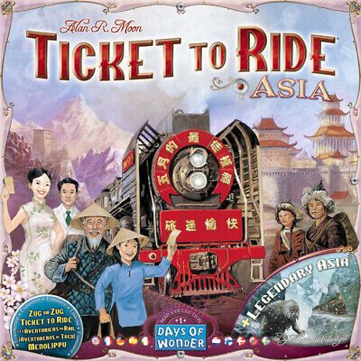 Ticket to Ride Map Collection: Volume 1 - Team Asia &amp; Legendary Asia