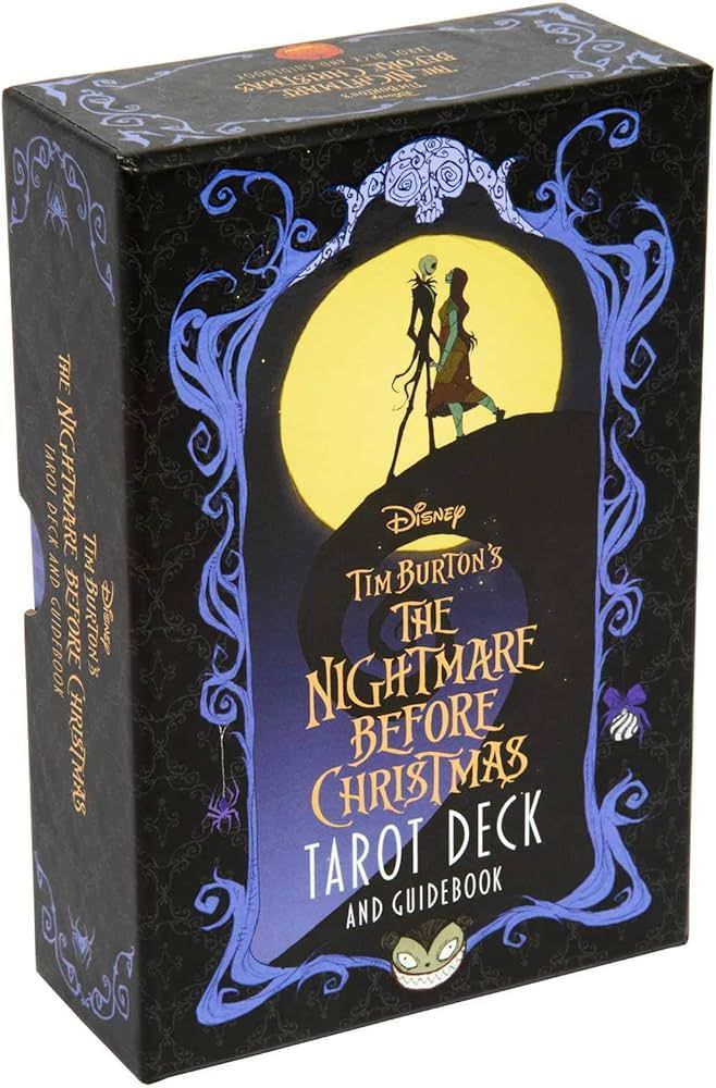 Nightmare Before Christmas Tarot Deck and Guidebook
