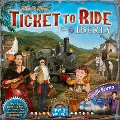 Ticket to Ride Map Collection: Volume 8 - Iberia &amp; South Korea