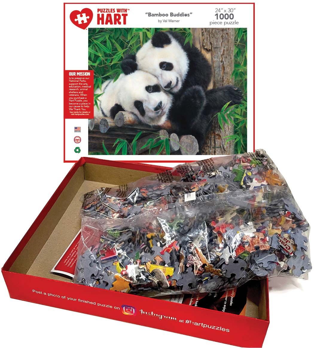 Bamboo Buddies 1000pc Puzzle
