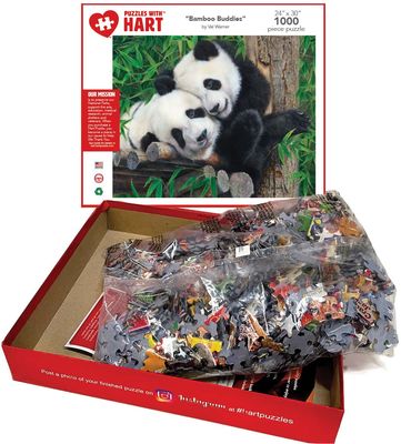 Bamboo Buddies 1000pc Puzzle