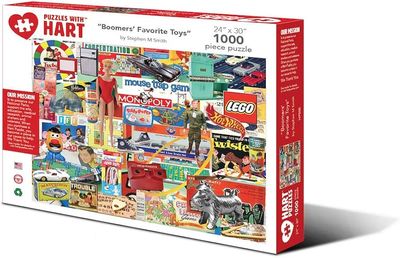 Boomers' Favorite Toys 1000pc Puzzle