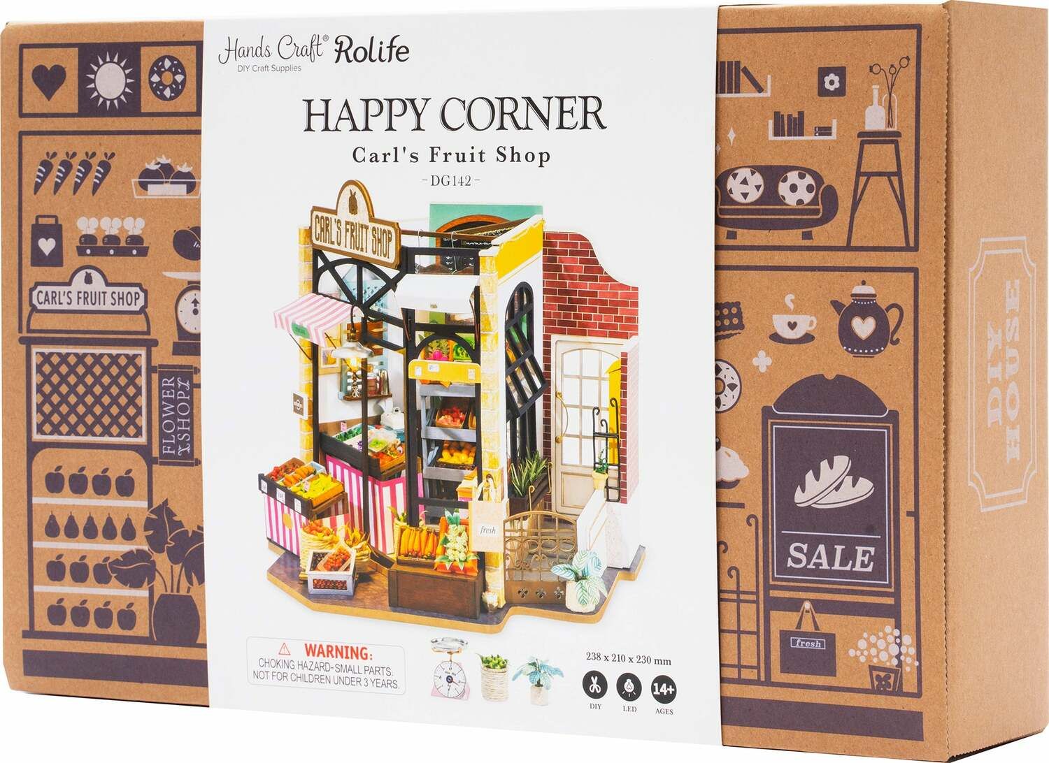 Carl's Fruit Shop Construction Kit
