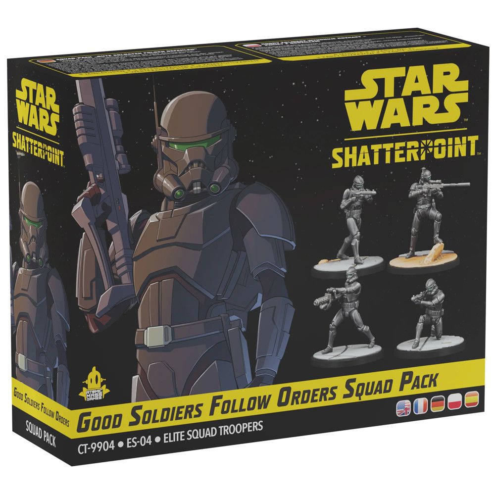 Star Wars: Shatterpoint – Good Soldiers Follow Orders Squad Pack