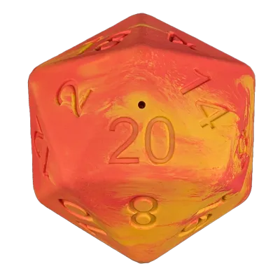 Barbarian Strength Dog D20 -