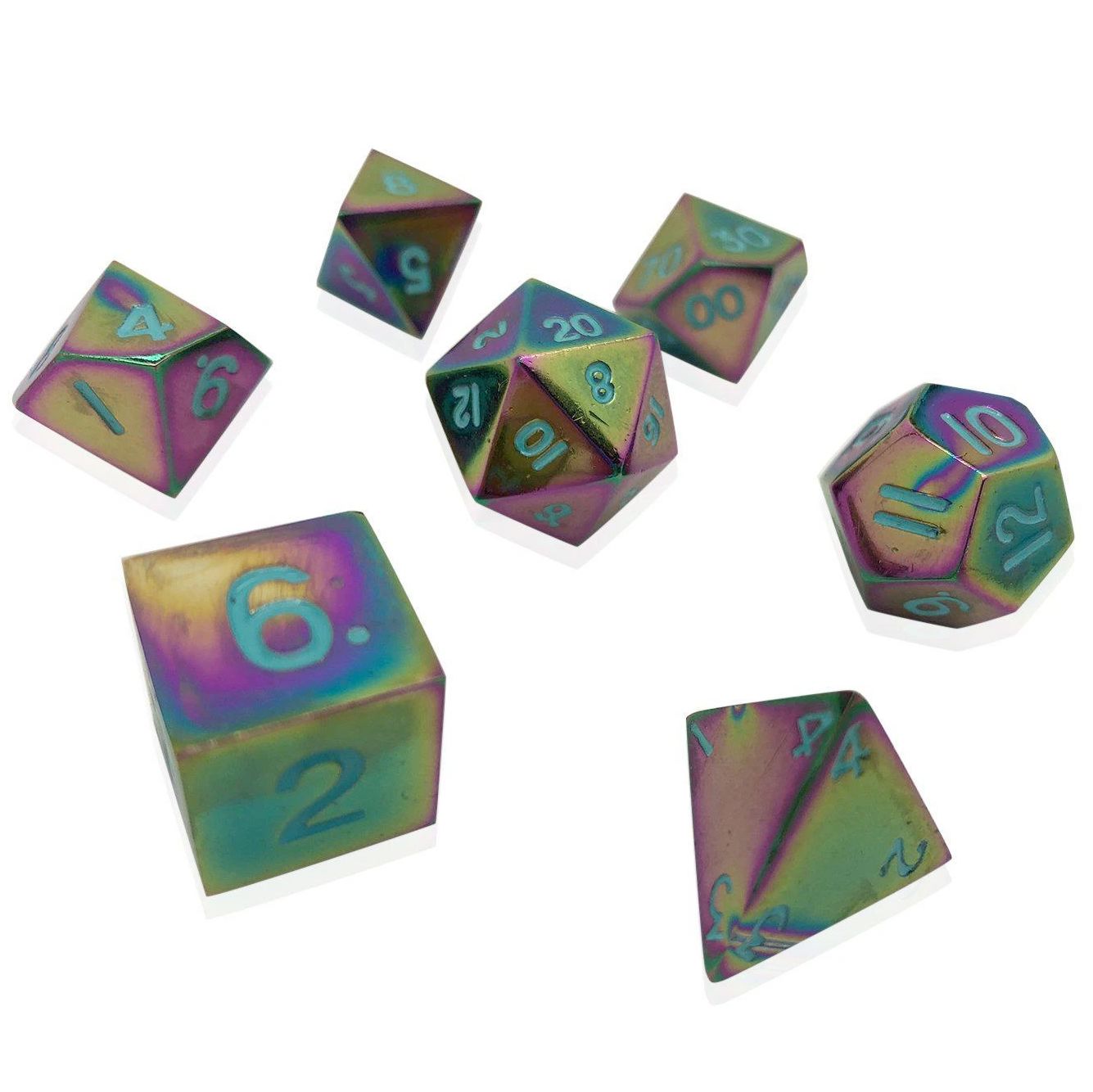 Metal Dice: Queen's Treasure (7 Piece)