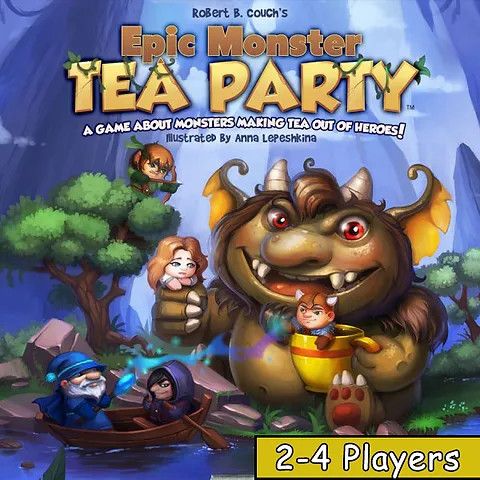 Epic Monster Tea Party (w/ Expansion for 2-6 players)