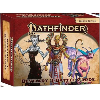 Pathfinder 2E: Bestiary 3 - Battle Cards