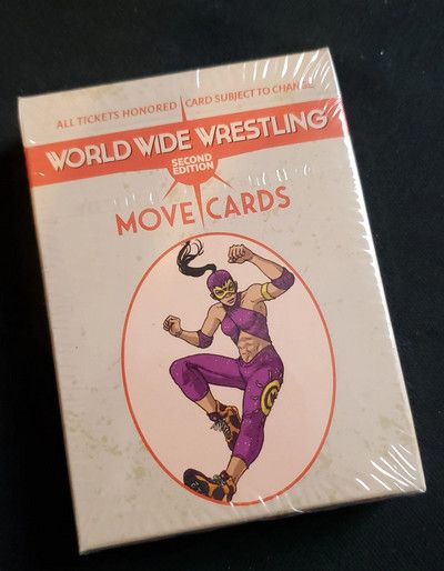 World Wide Wrestling: Second Edition Move Cards