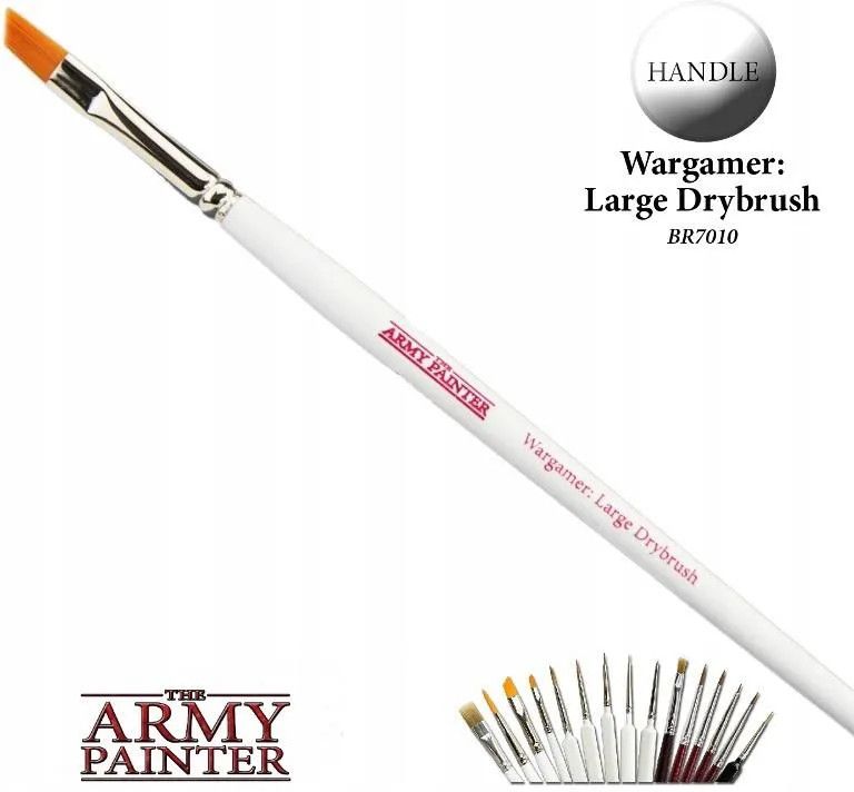 Wargamer Brush: Large Drybrush
