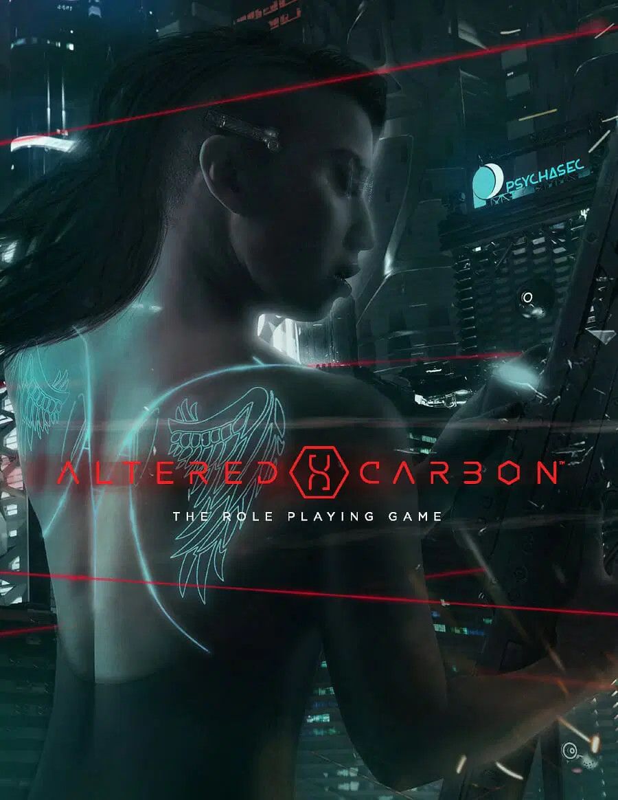 Altered Carbon RPG: Core Rulebook (Hardcover)