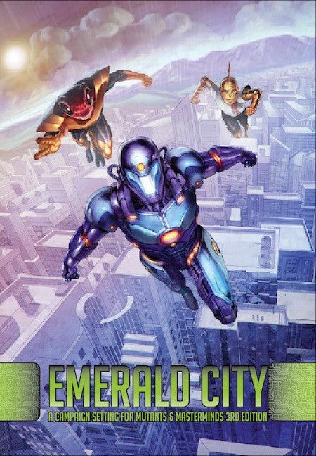 Mutants and Masterminds [3E]: Emerald City - Campaign Setting
