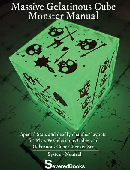 Massive Gelatinous Cube Monster Manual