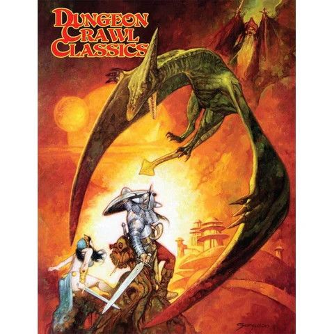 DCC: Core Rulebook - Wizard Pterodactyl Cover