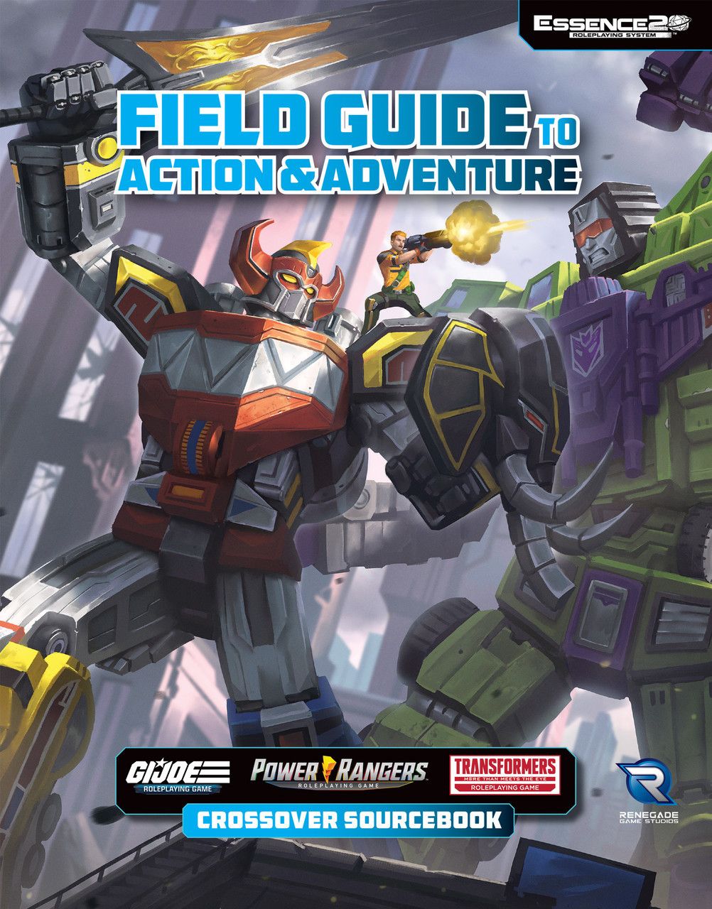 Essence20 Roleplaying System Field Guide to Action and Adventure Crossover Sourcebook