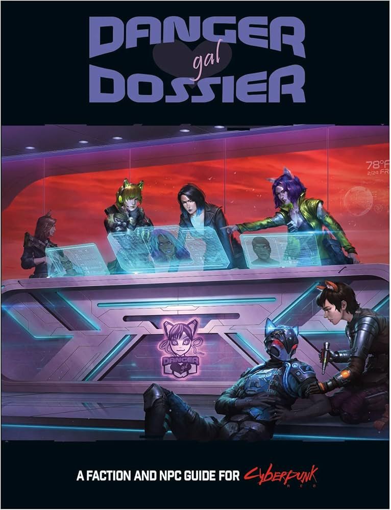 Cyberpunk RED: Danger Gal Dossier
