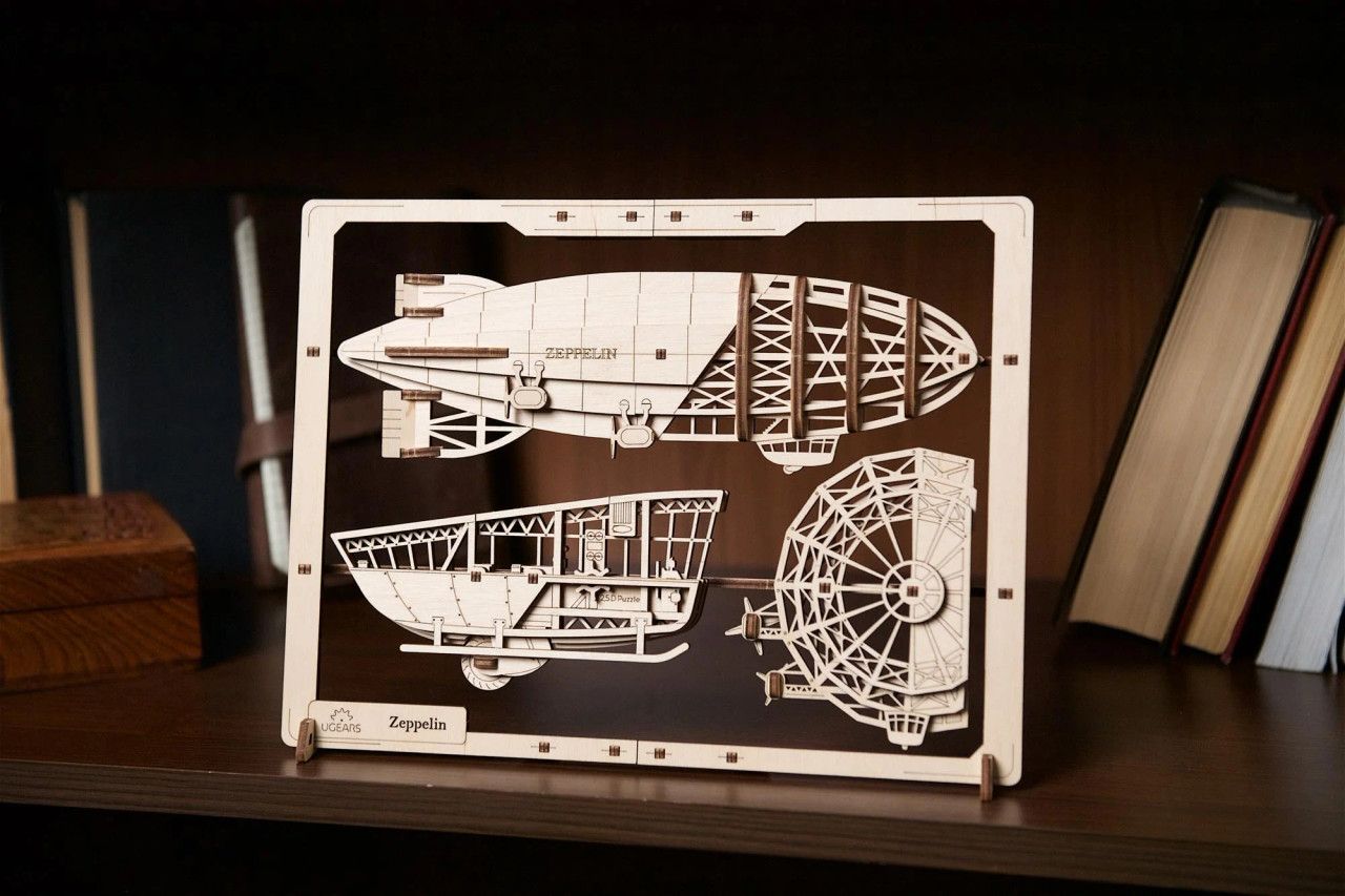 Zeppelin 2.5D Mechanical Puzzle