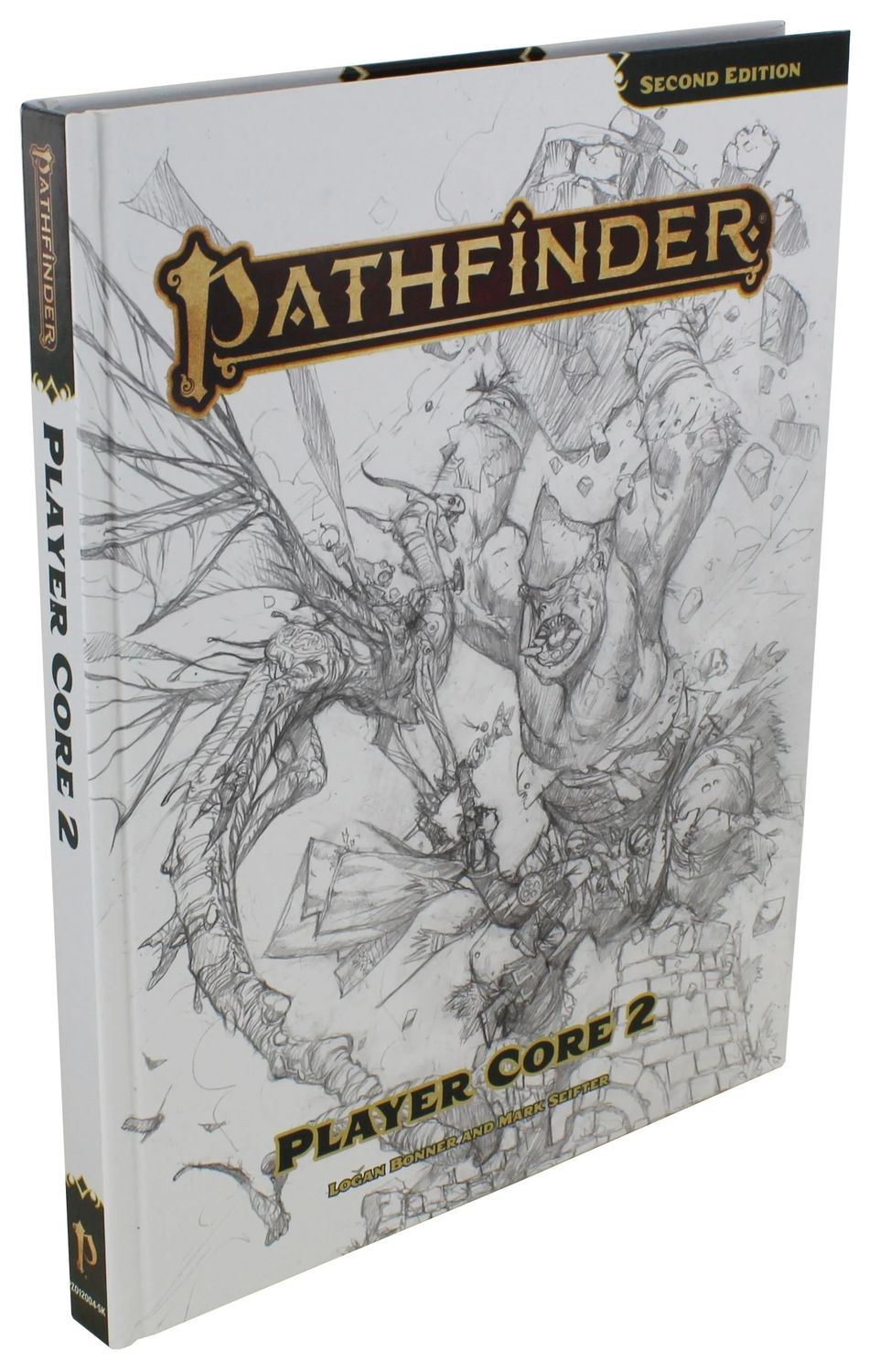 Pathfinder 2E: Player Core Rulebook - Hardcover Sketch Edition