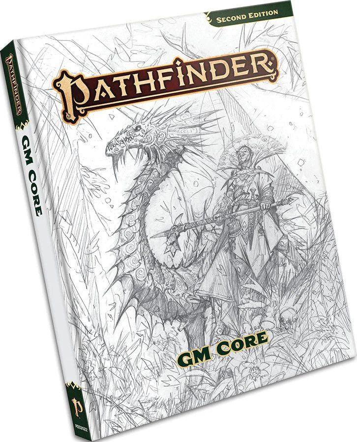Pathfinder 2E: GM Core Rulebook - Hardcover Sketch Edition