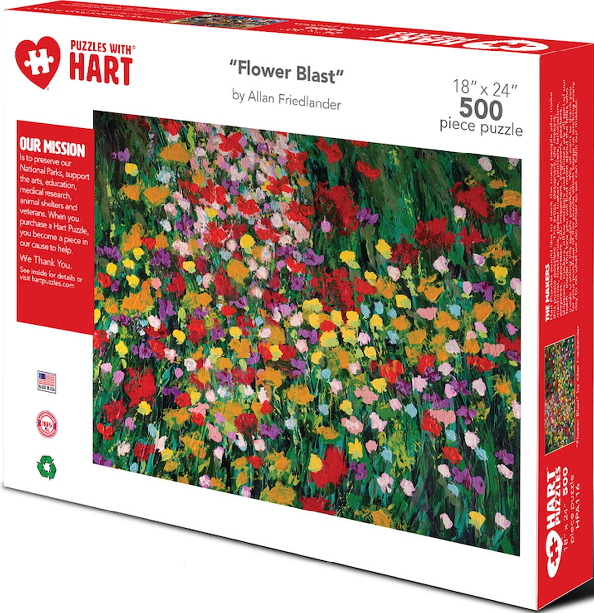 Flower Blast 1000pc Puzzle