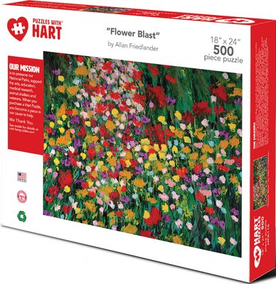 Flower Blast 1000pc Puzzle