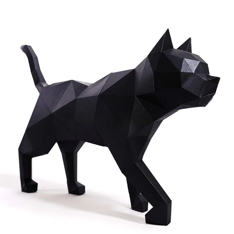 3D PaperCraft: Black Cat