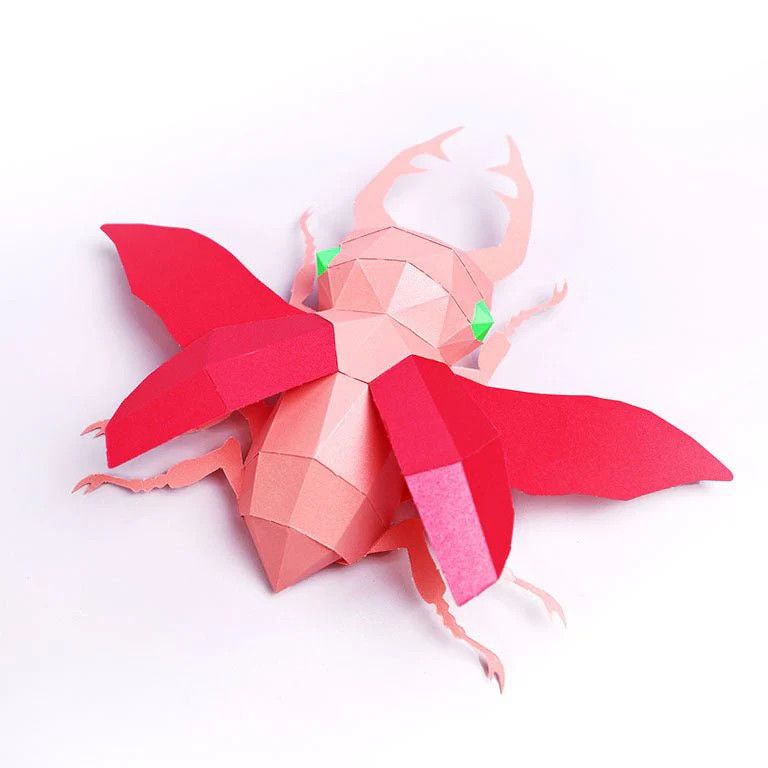 3D PaperCraft: Beetle