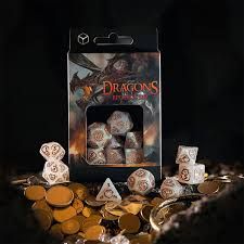 Dragons Dice Set Quartz (7)
