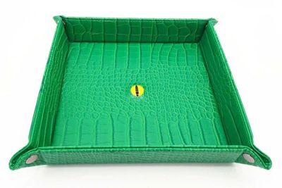 Old School RPG Dragon Eye Rolling Tray: Green