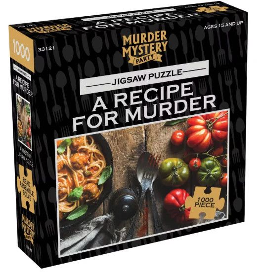Recipe for Murder-Classic Mystery Jigsaw Puzzle